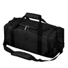 Travel Weekender Bag With Shoes Compartment Black Gym Sport Duffle Bag Travel Bag Backpack
