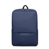 Blue Polyester Large Capacity Men Male Modern Laptop Bags Back Pack Rucksack Backpack with Luggage Sleeve