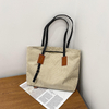 Fashion Ladies Handbags Organic Corduroy Tote Bag Strap Canvas Bag Ladies Shoulder Bag