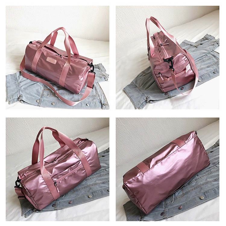 Wholesale Large Tote Sports Bag Gym for Men and Women Storage Pocket Duffle Weekend Travel Bag with Shoes Compartment