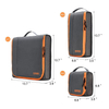 foldable portable hanging luggage suitcase cloth organizer pouch storage camping luggage packing cube compression