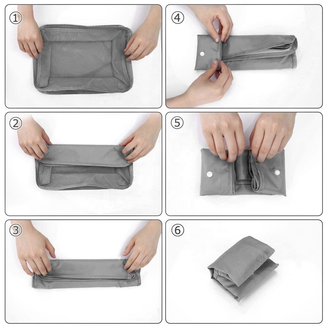 Hot Sale 11pack Suitcase Travel Storage Accessories Organizer Bag Portable Cloth Packing Cubes Compression