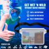 Water resistant promotional PVC cheap fanny bag pouch for beach mobile belt strap transparent waist bag