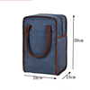 Reusable Custom Label Insulated Lunch Box Hot Cold Thermal Bags Handle Picnic Cooler Bag for Food Delivery