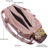 Lightweight Outside Gym Sport Bag With Shoes Compartment Waterproof Travel Duffel Bag