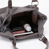 Heavy-Duty Women\'s Canvas Vintage Shoulder Bag Hobo Daily Purse Large Tote Top Handle Shopper Handbag