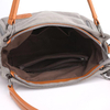women durable canvas handbag tote bag with external pockets heavy duty casual shoulder bag for women