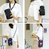 Hot sale mini phone pouch sling shoulder messenger bag crossbody side bags for girls shoulder bag