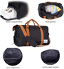 Black Classical Gym Bag Sports Travel Duffel Bag for Men And Women High Quality Duffel with Shoe Compartment