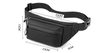 Fanny Pack for Men Women Waist Bag Pack Lightweight Belt Bag for Travel Sports Hiking
