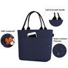 Large Insulated Lunch Bag Tote for Work Picnic Women Reusable Leakproof Cooler Bag for Women