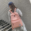 Pink Color Travel Laptop Backpack for Women Girl Lightweight College School Bookbag Water Resistant Casual Daypack
