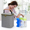 Reusable Insulated Nursing Mom Daycare Breast Milk Cooler Bag with Ice Pack 