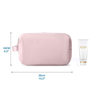 Large Capacity Waterproof Pouch Bag Cosmetic Travel Toiletry Organizer Dopp Kit Makeup Bags Custom for Women with Carry Handle