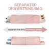 6pcs Compression Packing Cubes Travel Portable Waterproof Cloth Organizer For Suitcase Fashion Lady Packing Cubes