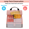 Custom Logo Insulated Lunch Bag Roll Top Lunch Box Small Cooler Bag For Women, Girls, Adults And Teens