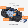 Custom 19" Travel Duffle Bag for Men Waterproof Nylon Sports Gym Duffel Bag with Wet Pocket And Shoes Compartment