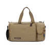 Latest Style Roll-up Travel Bag Rolling Barrel Round Duffel Bag Canvas