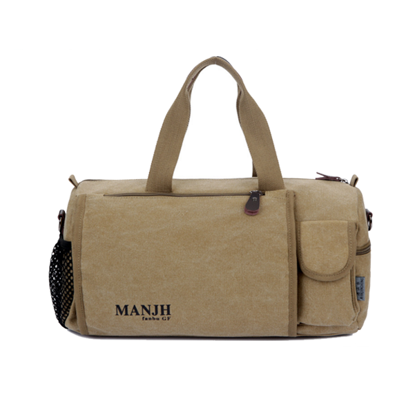 Latest Style Roll-up Travel Bag Rolling Barrel Round Duffel Bag Canvas