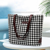 New Designer Jute Linen Tote Beach Bag with Leather Handle Wholesale Eco Natural Logo Burlap Linen Jute Tote Bag
