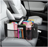 Portable Foldable Car Organizer Storage Bag SUV Trunk Organiser Truck Backseat Storage Container with Front Cooler Pocket