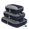 Custom Print Travel Organizer Packing Cube 3 Set Packing Organizers for Suitcase Men Women Waterproof