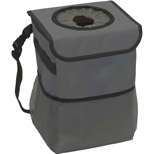 Waterproof Car Trash Can Garbage Bag Car Garbage Can Holder Organizer Storage Box with Lid