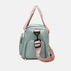 Unisex Duffle Gym Overnight Bag For Travel With Dry And Wet Separation Design