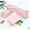Pu Leather Toiletry Travel Bag Luxury Makeup And Cosmetic Bags Waterproof Make Up Bags with Personal Logo