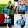 Wholesale Full Printed Women Over Night Weekender Gym Bags Sublimation Duffle Bags Blank Overnight Duffel Bag Travel