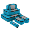 Lightweight Packing Cube Travel Organizer Waterproof Packing Cubes Set 6 Pcs with Laundry Bag
