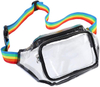 Fashion Design Wholesale Clear PVC Waist Bag Fanny Pack Waterproof Transparent Bum Bags Crossbody for Hiking Running