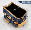 Recycled Rpet 600D Durable Waterproof Tool Bag Heavy Duty Custom Logo Electrician Worker Man Tool Bag