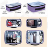 Professional Makeup Artist 5 In 1 Cosmetic Storage Bag Set Small PVC Polyester Makeup Bag With Big Tote Bag