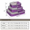 Hot Sell Expandable Packing Cubes Factory Price Travel Luggage Organizer Packing Cubes Set Compression