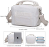 Fashion High Quality Canvas Insulated Lunch Bag Picnic Shopping Cooler Canvas Lunch Tote Bags