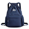 Custom Logo Lightweight Nylon Drawstring Backpack Waterproof String Backpacks Sports Gym Bag