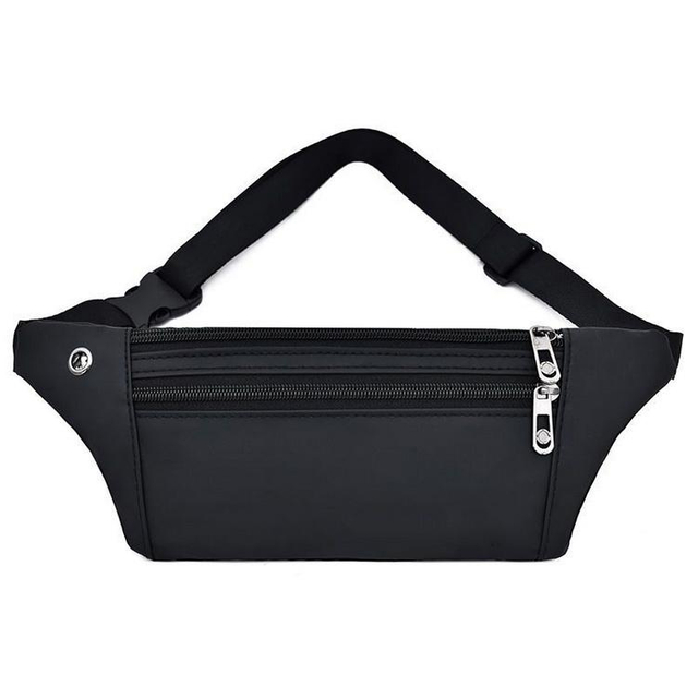PU Leather Unisex Cycling Mobile Phone Pouch Sport Waist Bag Wholesale Fanny Pack for Men Women