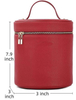 Fashion Barrel Shaped Travel Cosmetic Storage Bag Makeup Case Cosmetic Bags Women Toiletry Pouch