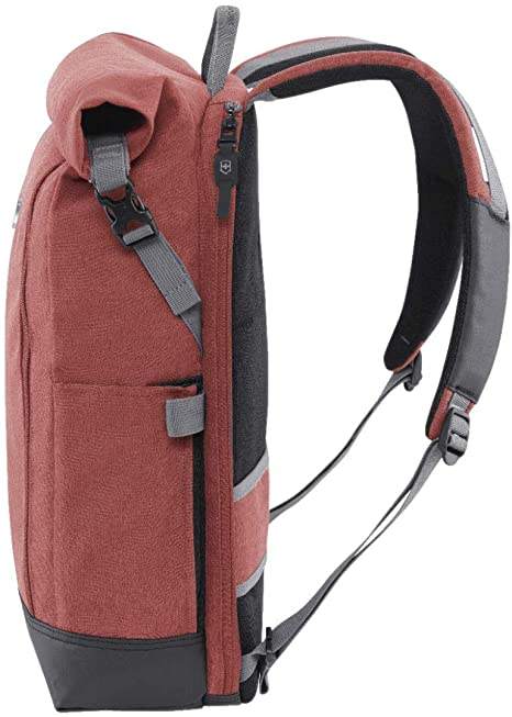 Durable Custom logo Ladies Classic Rolltop Laptop Backpack Travel Rucksack bag daypack with Bottle Opener