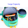 Fashion Waterproof Neoprene Kids Mini Toddler Backpack for Girls Boys Cute Yellow Zebra Kindergarten School Bookbag