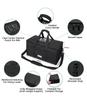 Custom Large Waterproof Hot Food Delivery Bag Thermal Insulated Takeaway Catering Picnic Camping Aluminium Foil Cooler Bag