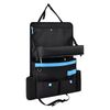 BSCI Manufacturers Car Back Seat Organizer Collapsible Storage In-car Multi-purpose Table IPad Hanging Bag