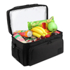 BSCI Factory Portable Shoulder Large Lunch Bag Multi-layer Refrigerated Thermal Insulated Cooler Bag