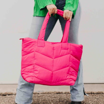 Puffer Tote Bag