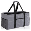 Heavy Duty Utility Tote Camping Grocery Bag Wire Framed Reinforced 22 Inch Utility Tote Bags