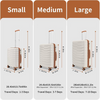 Professional Luggage Factory 3 Pcs Set Hard Luggage Fashion Travel Suitcases with Spinner Wheels
