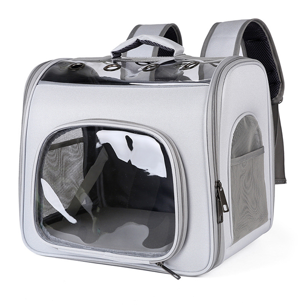 New Design Portable Pet Bag Outdoor Carry Solid Color Large Capacity Backpack Custom Logo Pet Bag