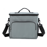 Lightweight Luxury 20L Lunch Bag Soft Polyester Insulated Cooler Large Eco-Friendly Leakproof Reusable Lunch Box for School