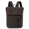 Hot Selling High Quality 16oz Washed Canvas Backpack Laptop Backpack for Adults Grey Computer Backpack